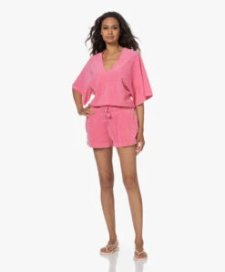 Speezys Amsterdam Badstof Jersey Short - Morning Pink -Mode Kleding 230524 9d058ede 4197 4030 965c 7db22f89e5d9