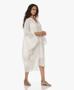 Su Paris Bahia Katoenen Kaftan Met Streepstructuur - Off-White 23 Su Paris Bahia Katoenen Kaftan Met Streepstructuur - Off-White -Mode Kleding 230524 b74913c4 a586 45ad b84e e2c3a4512c13