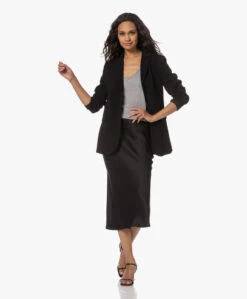 Anine Bing Bar Zijden Rok - Zwart -Mode Kleding 230524 c443e94b 08c3 4df3 9951 3d5a97f359fd