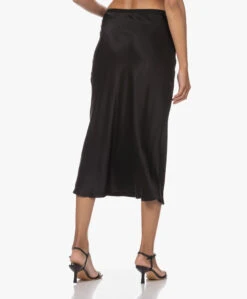 Anine Bing Bar Zijden Rok - Zwart -Mode Kleding 230524 dec98c16 7eba 459e beb7 abb722cfbdad