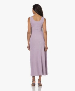 By Malene Birger Lilo Gebreide Fit & Flare Jurk - Pastel Violet -Mode Kleding 230525 1aacfae1 0d27 4a62 b1b5 325931de27ef