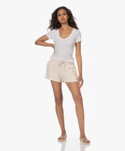 Speezys Amsterdam Badstof Jersey Short - Shell -Mode Kleding 230525 43e640a7 1c36 47fe b025 6914df659caa