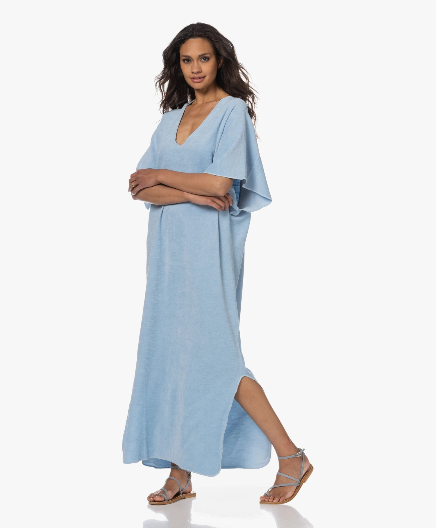 Speezys Amsterdam Kaftan No.1 - Cloud Blue 6 Speezys Amsterdam Kaftan No.1 - Cloud Blue - Afbeelding 6
