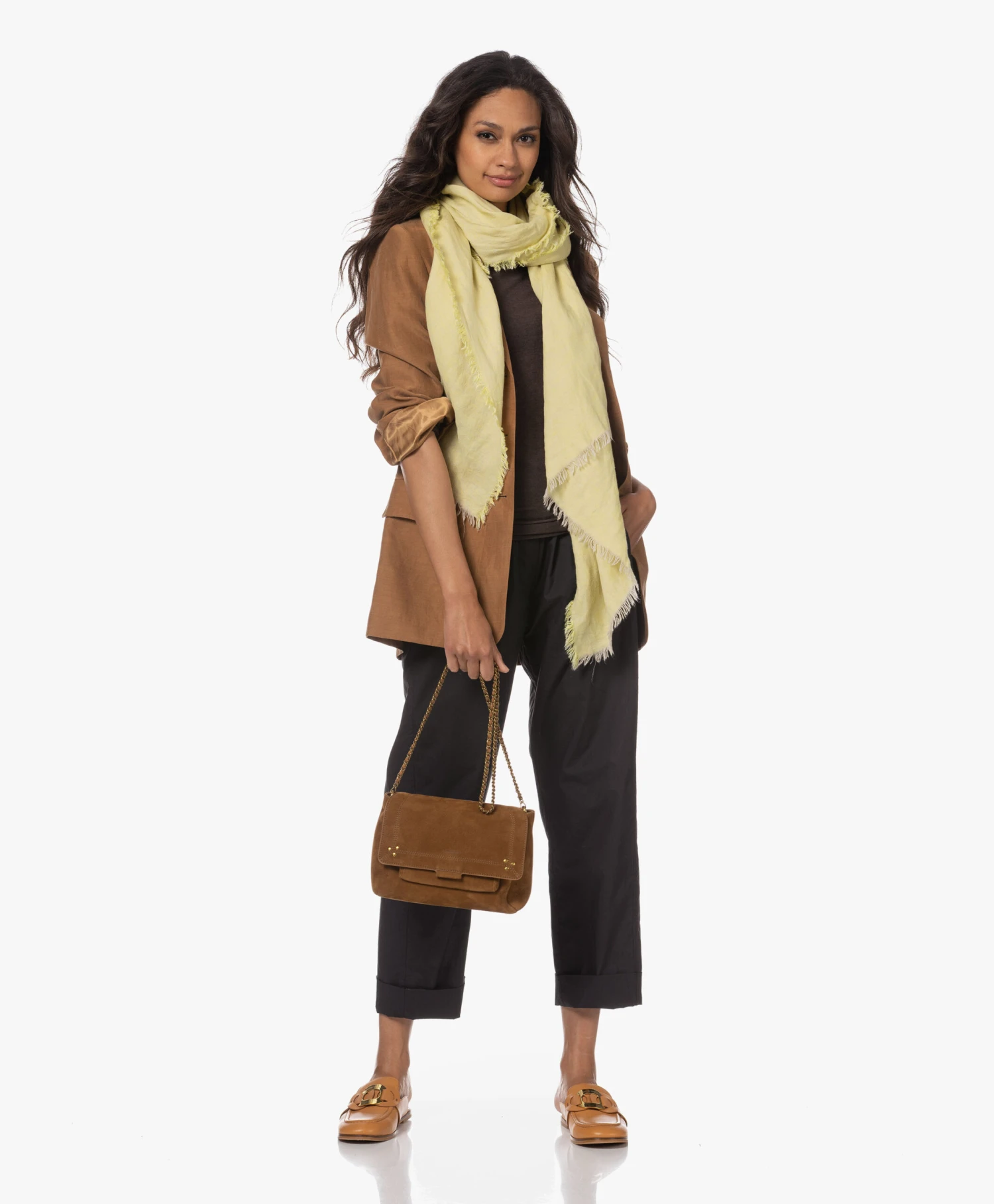 See By Chloé Chany Leren Loafer Mules - Light/Pastel Brown 2 See By Chloé Chany Leren Loafer Mules - Light/Pastel Brown - Afbeelding 2