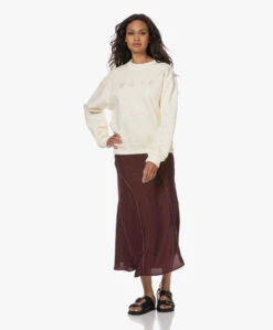Róhe Panelled Midi Rok - Mulberry -Mode Kleding 230525 606acc18 af3e 49e8 9ac4 87d5e2e430f5