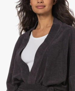 Speezys Amsterdam Badstof Jersey Kimono Jasje - Jet Black -Mode Kleding 230525 77446650 e7d2 43e0 adda 2900071c5a88