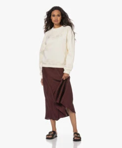 Róhe Panelled Midi Rok - Mulberry -Mode Kleding 230525 85084f23 112b 407e 8b12 c9afab515476