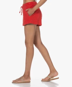 Speezys Amsterdam Badstof Jersey Short - Fire Red -Mode Kleding 230525 8fccbc51 8ef9 4497 a8f2 acc0f12f54b6