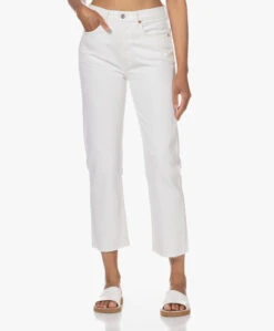 Re/Done 70S Stove Pipe Straight Jeans - Wit