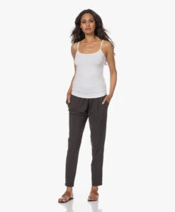 Plein Publique La Foix Bamboe Jersey Spahgettitop - Wit -Mode Kleding 230530 50bc5e59 9ced 45dc 8fe6 5d01af49f25a