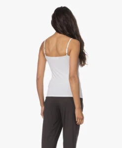 Plein Publique La Foix Bamboe Jersey Spahgettitop - Wit -Mode Kleding 230530 53d8759b d3d9 470d aee5 fad43b03d35e