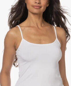 Plein Publique La Foix Bamboe Jersey Spahgettitop - Wit -Mode Kleding 230530 55e656f8 9eae 4f2c bfcd 123ae758666b