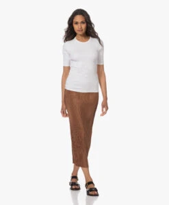 By Malene Birger Velmas Plissé Midi Rok - Dark Tan 25 By Malene Birger Velmas Plissé Midi Rok - Dark Tan -Mode Kleding 230530 5d96df8d a124 4ff9 8a54 16624df98b31