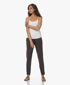 Plein Publique La Foix Bamboe Jersey Spahgettitop - Wit -Mode Kleding 230530 c9956b57 933b 44fd aaca 70acb98429b8