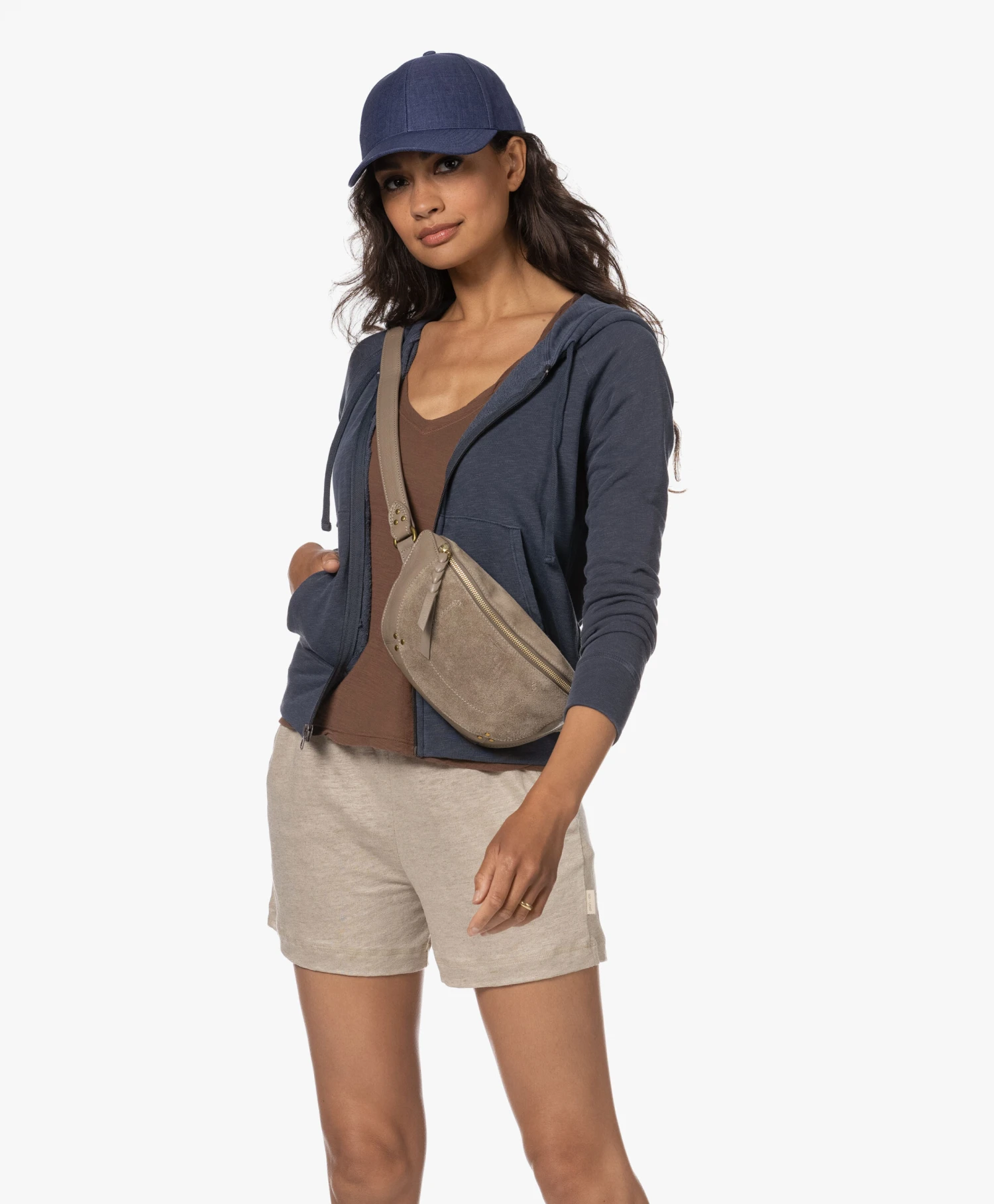 Varsity Headwear Linnen Pet - Oxford Blue 9 Varsity Headwear Linnen Pet - Oxford Blue - Afbeelding 9