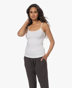 Plein Publique La Foix Bamboe Jersey Spahgettitop - Wit -Mode Kleding 230530 e9c06d9a cef3 4ee6 b194 a9419c7d3898