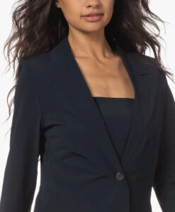 Japantky Quito Kuitlange Travel Jersey Blazer - Zwartblauw -Mode Kleding 230531 0d42dbba bf29 4ffd ab30 edd518e2709c