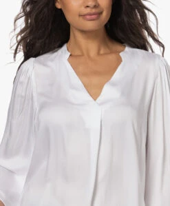 Plein Publique La Vera Satijnen Blouse - Wit -Mode Kleding 230531 8a5d3eb6 15b9 4522 b8a1 b9bad67be067