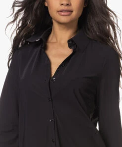 Japantky Miya Loose-Fit Travel Jersey Blouse - Diepzwart -Mode Kleding 230531 8b87b8f8 160e 4531 8cc6 0c01f595d713