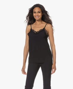 Japantky Lacy Travel Jersey Spaghettitop Met Kant - Zwart -Mode Kleding 230531 936d6ceb 7730 4d1c 9feb 1fa10b6b3dbb