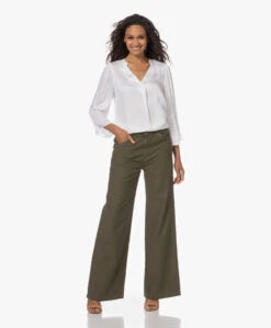 Plein Publique La Vera Satijnen Blouse - Wit -Mode Kleding 230531 b3e1cd93 b16f 4fa0 8d3e 062fbea7f2d4