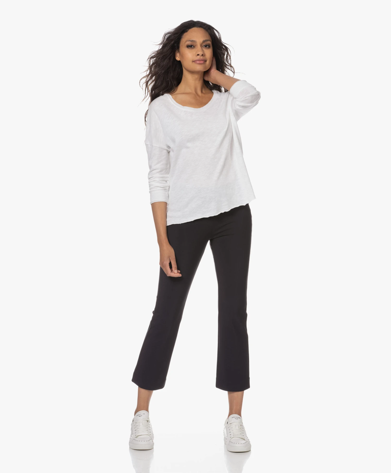 No Man'S Land Tech Jersey Flared Broek - Blauwzwart 9 No Man'S Land Tech Jersey Flared Broek - Blauwzwart - Afbeelding 9