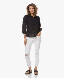Rag & Bone Dre Low-Rise Destroyed Slim Boyfriend Jeans - Wit -Mode Kleding 230601 73c5dd77 a199 40ca 99dc e5c296d79360