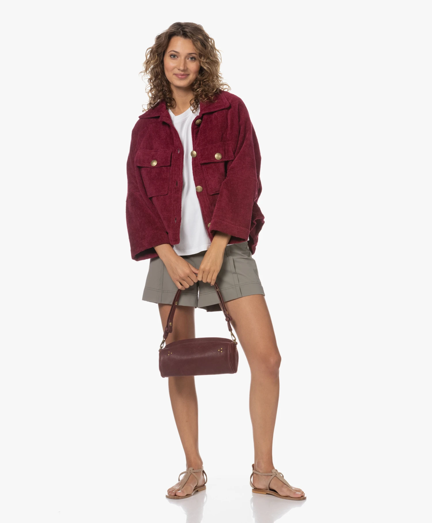 K. Jacques St. Tropez Buffon Nubuck Leren Sandalen - Costa 2 K. Jacques St. Tropez Buffon Nubuck Leren Sandalen - Costa - Afbeelding 2