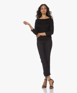 No Man'S Land Reversible Viscose T-Shirt - Zwart -Mode Kleding 230606 90552f81 0f00 4aa1 80b7 7a915951ea19