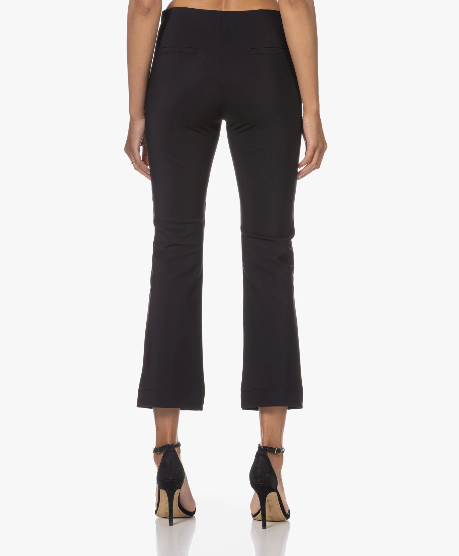 No Man'S Land Tech Jersey Flared Broek - Zwart 4 No Man'S Land Tech Jersey Flared Broek - Zwart - Afbeelding 4