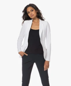 Japantky Danno Travel Jersey Blazer - Wit -Mode Kleding 230608 35b28ef4 6b90 4cd0 b9b9 94461872ae1f