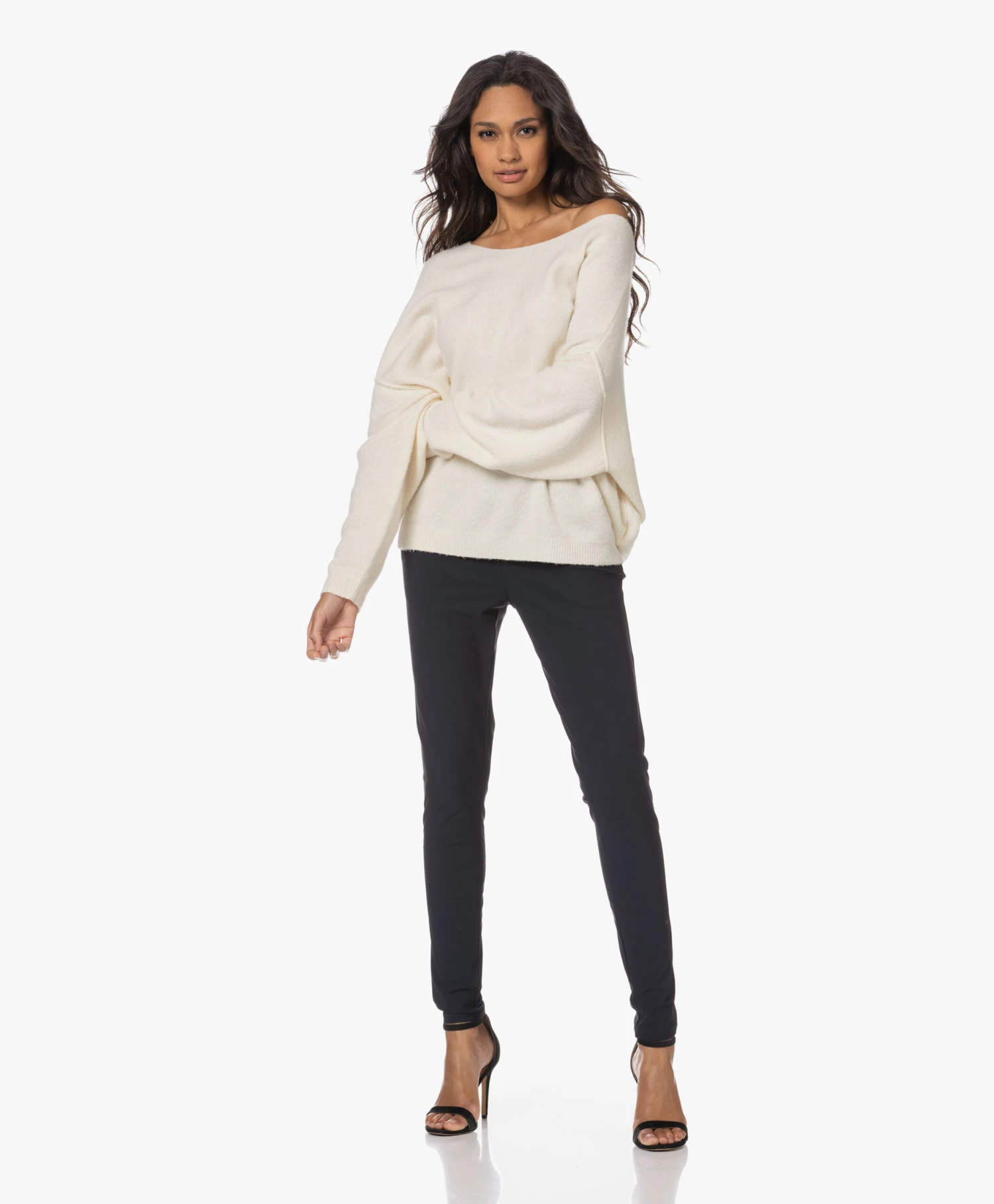 Woman By Earn Fae Tech Jersey Broek - Navy 6 Woman By Earn Fae Tech Jersey Broek - Navy - Afbeelding 6