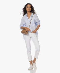 Rag & Bone Dre Low-Rise Slim Boyfriend Jeans - Wit -Mode Kleding 230608 78903b28 19c3 4706 b516 aae68e4cb822