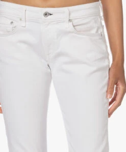 Rag & Bone Dre Low-Rise Slim Boyfriend Jeans - Wit -Mode Kleding 230608 78c1d8c1 8dcf 40f6 9a90 a5c0a91ffb55