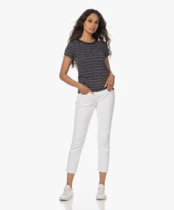 Rag & Bone Dre Low-Rise Slim Boyfriend Jeans - Wit -Mode Kleding 230608 a230951c ca30 4bf4 a683 0b68f97b4a9b