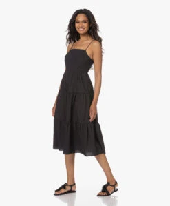 Rails Leni Poplin Strokenjurk Met Open Rug - Zwart -Mode Kleding 230608 b5dca4b1 b3af 4920 ab8c 6a83afb0e3ae