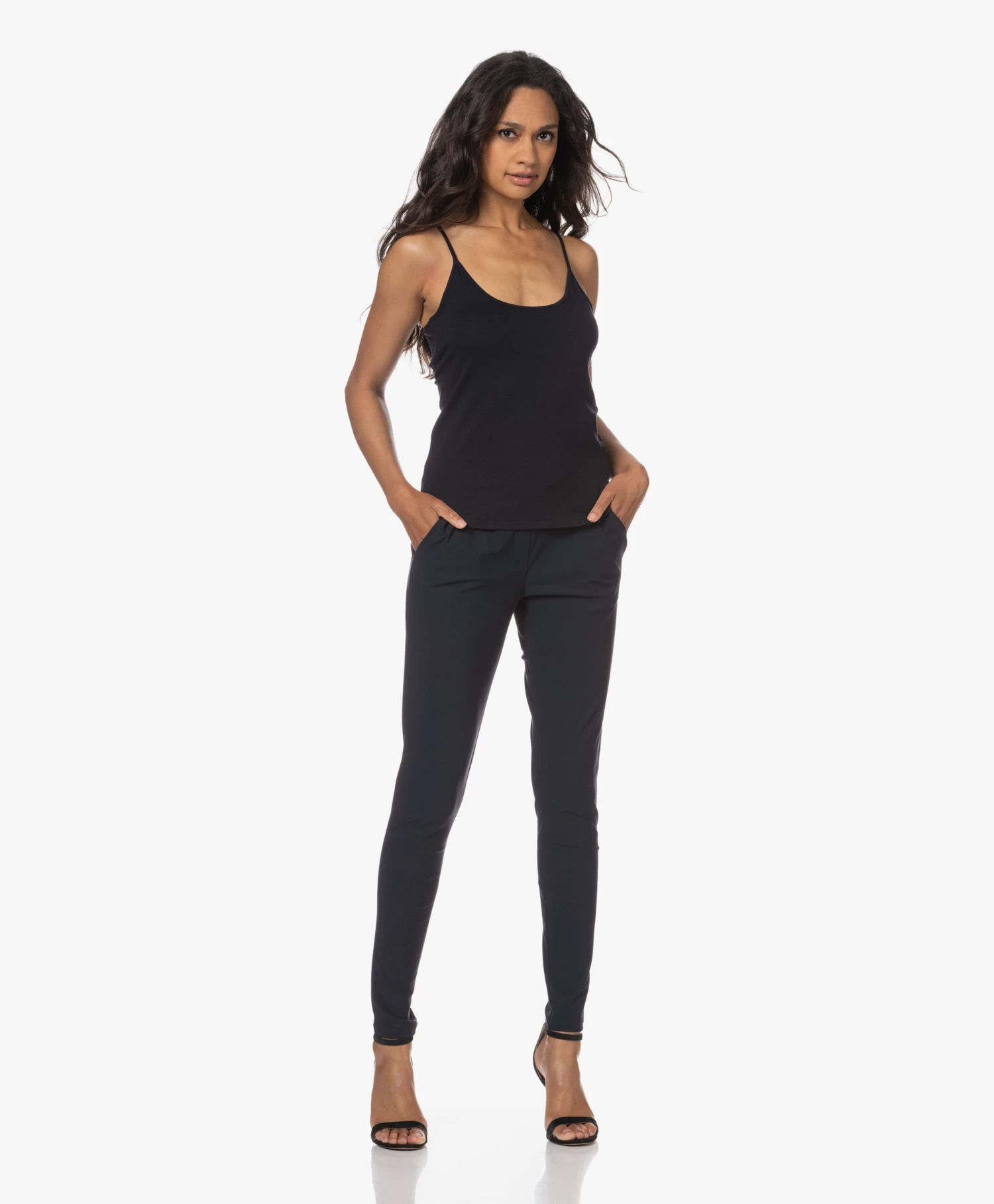 Woman By Earn Fae Tech Jersey Broek - Navy 5 Woman By Earn Fae Tech Jersey Broek - Navy - Afbeelding 5