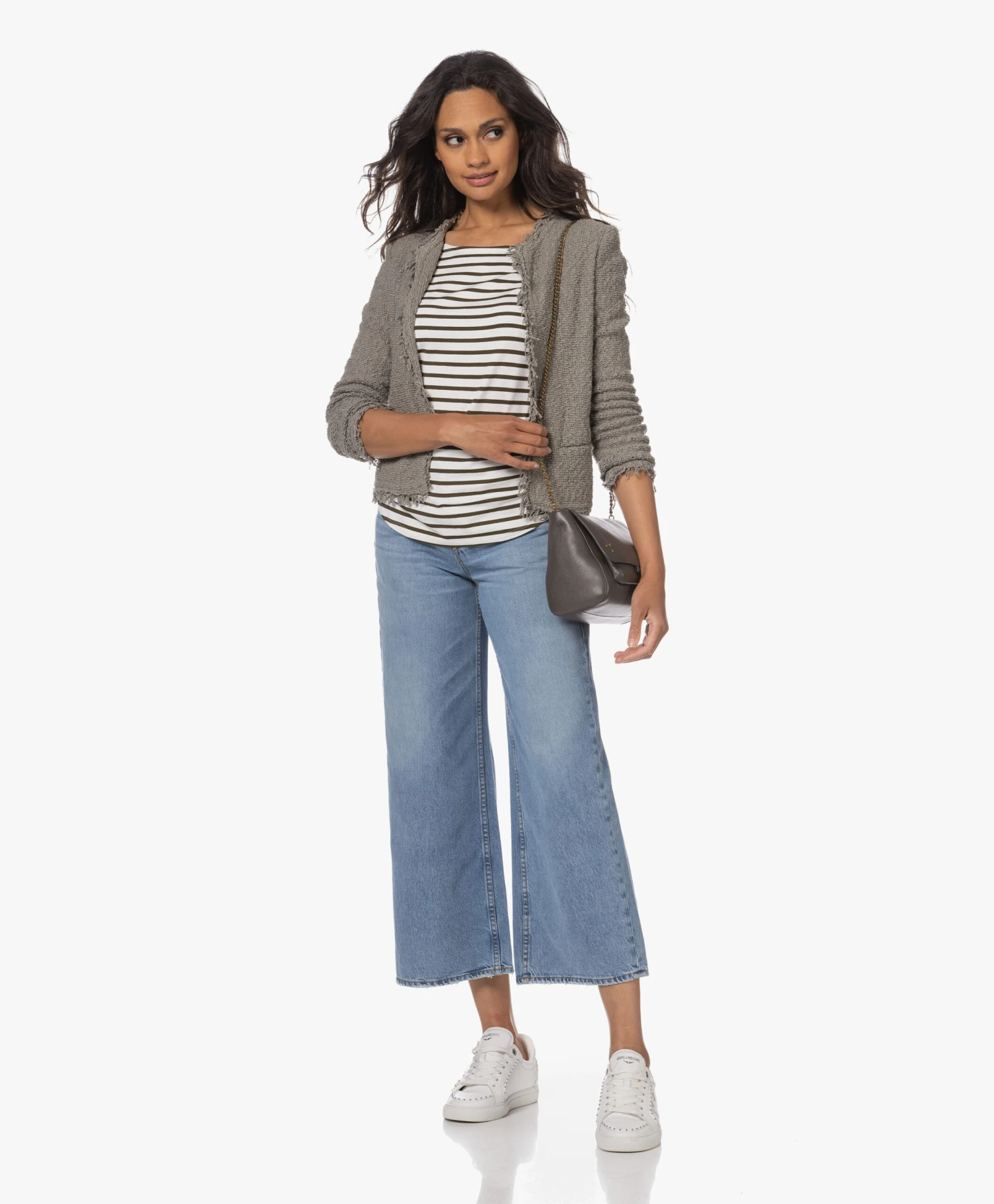 Zadig & Voltaire Zv1747 Smooth Kalfsleren Sneakers Met Studs - Wit 10 Zadig & Voltaire Zv1747 Smooth Kalfsleren Sneakers Met Studs - Wit - Afbeelding 10