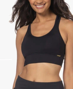 Deblon Sports Zoe Ring Bh Top - Zwart -Mode Kleding 230613 4c428bb3 1f06 4563 99a7 a13b7e2e3136