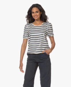 Zadig & Voltaire Tchao Sequins Stripe Blousetop - Judo 24 Zadig & Voltaire Tchao Sequins Stripe Blousetop - Judo -Mode Kleding 230613 f41e118a 1520 4252 8243 1451bb6f1b85