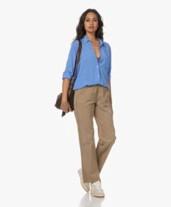 Rails Gaia Viscose Overhemdblouse - Iris -Mode Kleding 230614 01811ebb 8d1c 4e14 b468 476cf391b4b5