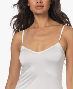 Hanro Satin Deluxe Onderjurk - Off-White -Mode Kleding 230614 15ee6cd4 958e 4553 9d85 c5435be9f285