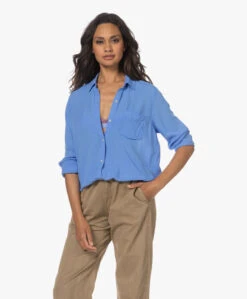 Rails Gaia Viscose Overhemdblouse - Iris -Mode Kleding 230614 1881de05 0cf0 4963 b89a 9ba2c43b5180