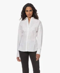 Róhe Shaped Overhemdblouse Met Manchetknopen - Wit 20 Róhe Shaped Overhemdblouse Met Manchetknopen - Wit -Mode Kleding 230614 2428a799 c4b8 4660 a01d 23ee2dfd973d