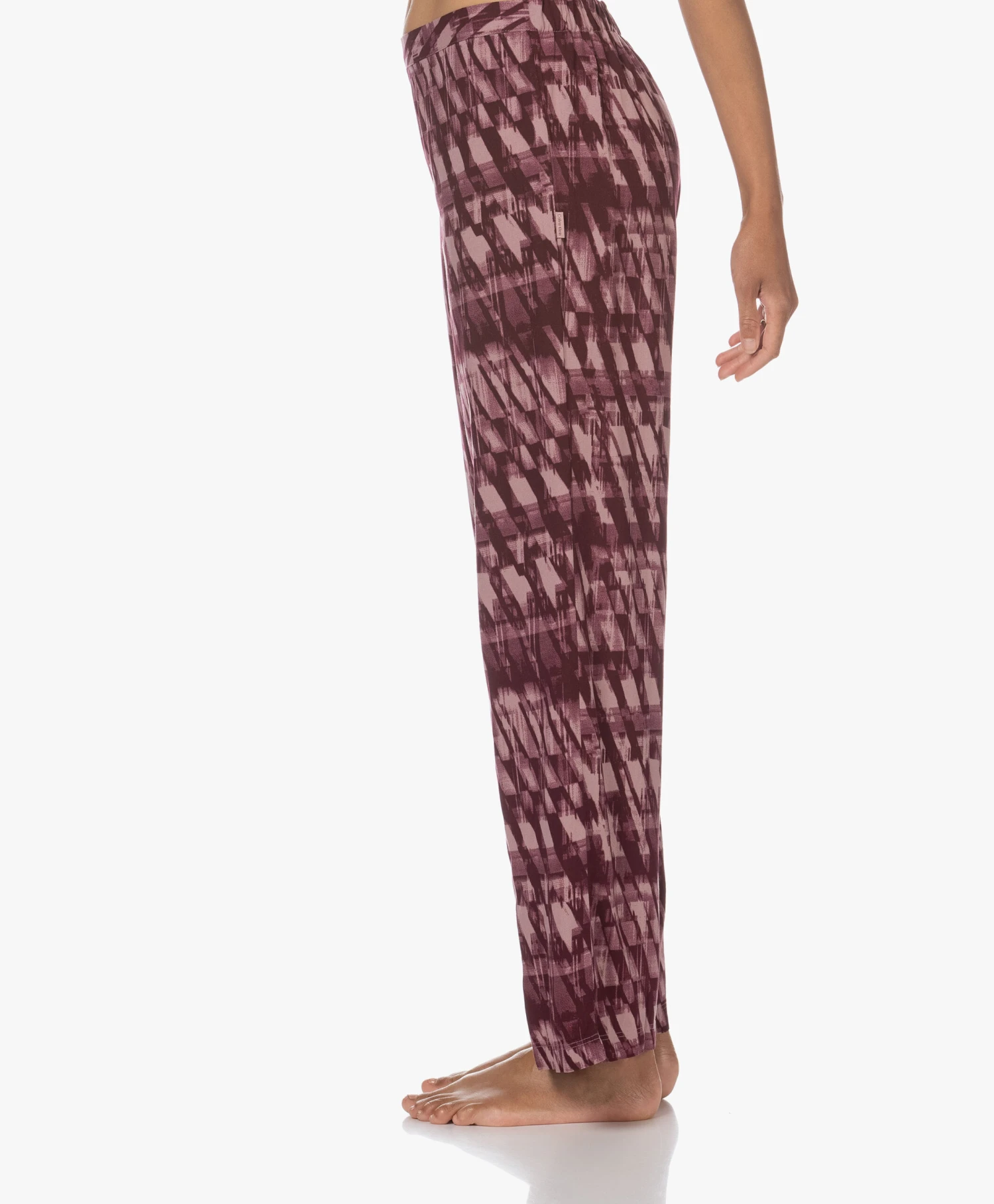 Calvin Klein Viscose Pyjamabroek - Train Windows/Rouge 7 Calvin Klein Viscose Pyjamabroek - Train Windows/Rouge - Afbeelding 7