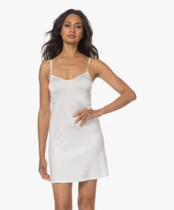Hanro Satin Deluxe Onderjurk - Off-White -Mode Kleding 230614 f4f8269b dcc0 4426 abc8 a3bfe9da37b0