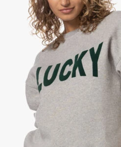 By-Bar Bas Lucky Flock Print Trui - Grijs Mêlee -Mode Kleding 230620 e522d7a5 dad3 47eb 9720 d7d6e147dd39