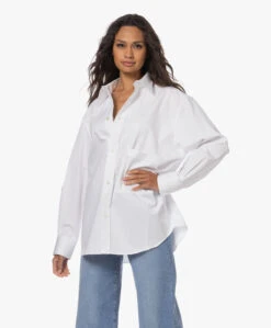 Róhe Unisex Oversized Overhemd - Wit