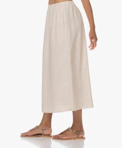 Xírena Lorette Linnen Rok - Wheat -Mode Kleding 230622 33d831e8 3730 49f6 8a74 d62b5beb2663