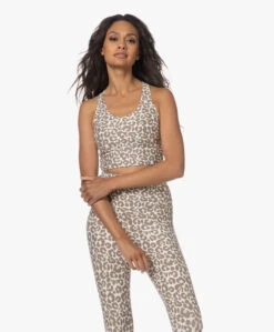 Deblon Sports SarahCropped Luipaardprint Top - Leopard Latte -Mode Kleding 230622 63e35f8b 0d0d 4e10 8973 16e36f389ec3